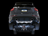 AWE Track Edition Cat-back Exhaust for Ford Focus RS - Chrome Silver Tips - Mounted